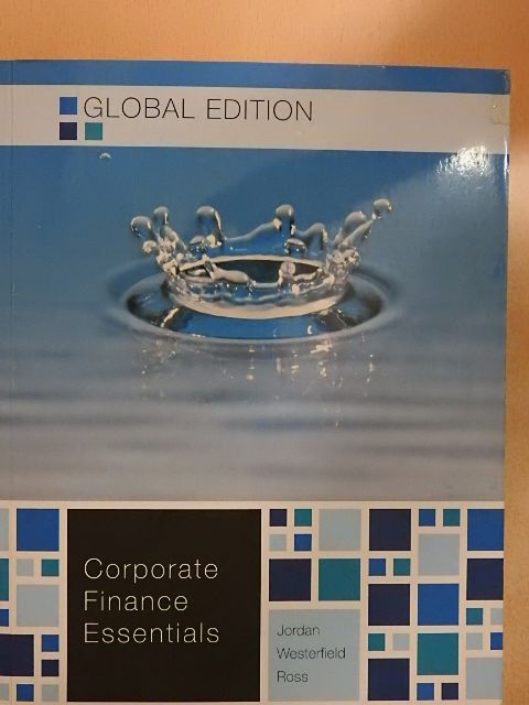 Bradford D. Jordan - Corporate Finance Essentials [antikvár]