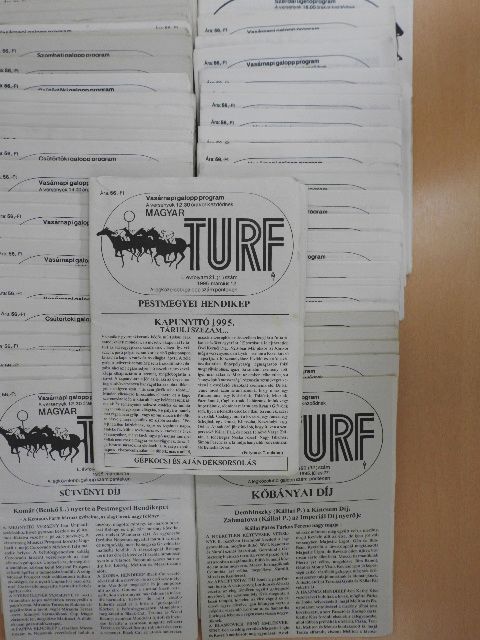 Magyar Turf 1995./Szerdai Ügető [antikvár]