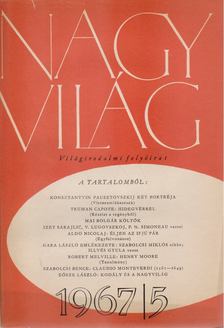KARDOS LÁSZLÓ - Nagyvilág 1967/5. [antikvár]