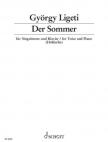 LIGETI - DER SOMMER FÜR SINGSTIMME UND KLAVIER (HÖLDERLIN)