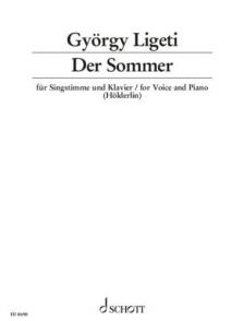 LIGETI - DER SOMMER FÜR SINGSTIMME UND KLAVIER (HÖLDERLIN)