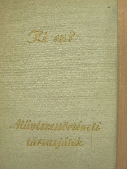 Sz. Kovács Irén - Ki ez? [antikvár]