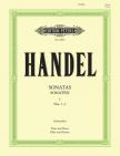 Händel - SONATAS I NOS.1-3 (SCHWENDLER) FLUTE AND PIANO, ANTIKVÁR