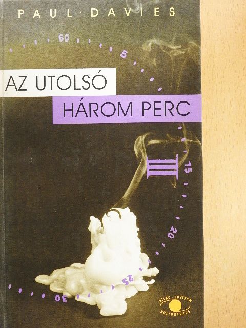 Paul Davies - Az utolsó három perc [antikvár]