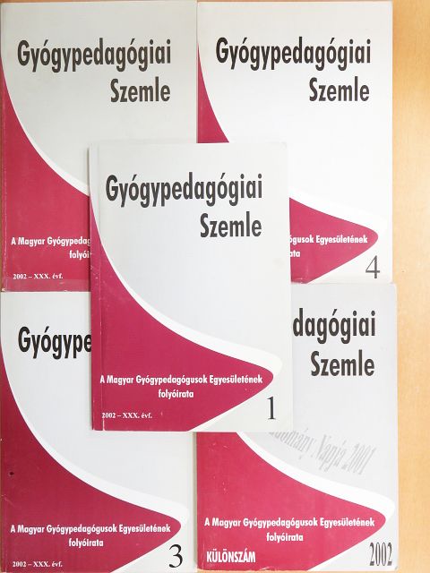 Billédi Katalin - Gyógypedagógiai Szemle 2002. január-február/Különszám [antikvár]