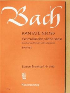 Johann Sebastian Bach - Kantate BWV 180-188. [antikvár]