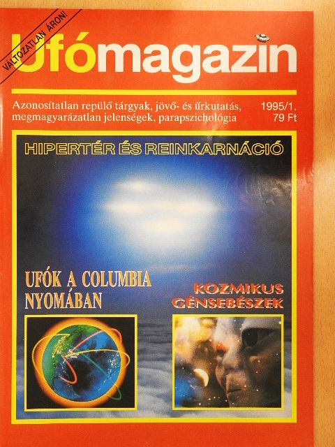 Dr. Szilágyi Mária - Ufómagazin 1995. január [antikvár]