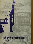 Söptei István - Sárvár története [antikvár]
