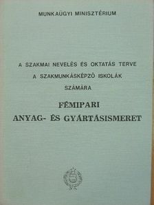 Dr. Berke Péter - Fémipari anyag- és gyártásismeret [antikvár]