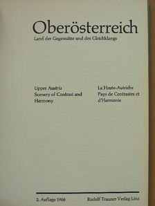 Rudolf Walter Litschel - Oberösterreich/Upper Austria/La Haute-Autriche [antikvár]