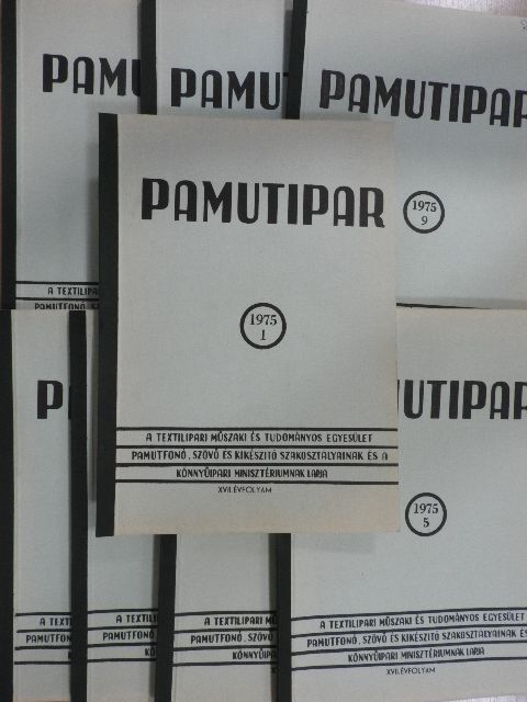 Pamutipar 1975. (nem teljes évfolyam) [antikvár]