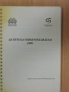 Az öttusa versenyszabályai 1999. [antikvár]