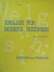 Erwin M. Keithley - English for Modern Business [antikvár]