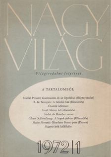 Kardos László (főszerk.) - Nagyvilág 1972/1 [antikvár]