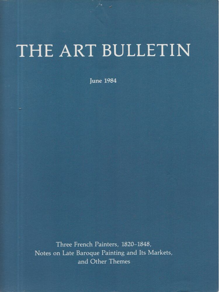 The Art Bulletin 1984/June [antikvár]
