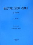 Fényes Balázs - Magyar Zsidó Szemle 4. [antikvár]