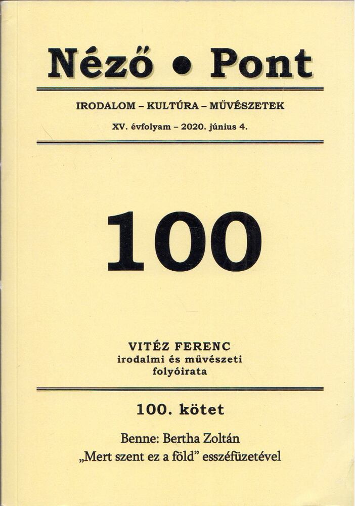 Vitéz Ferenc - Néző-Pont 100. 2020. június 4. [antikvár]