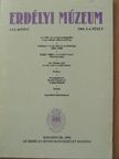 Balogh Béla - Erdélyi Múzeum 1994/3-4. [antikvár]