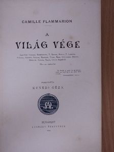 Camille Flammarion - A világ vége [antikvár]