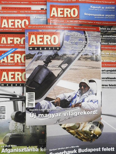 Aero Magazin 2008. (nem teljes évfolyam) [antikvár]