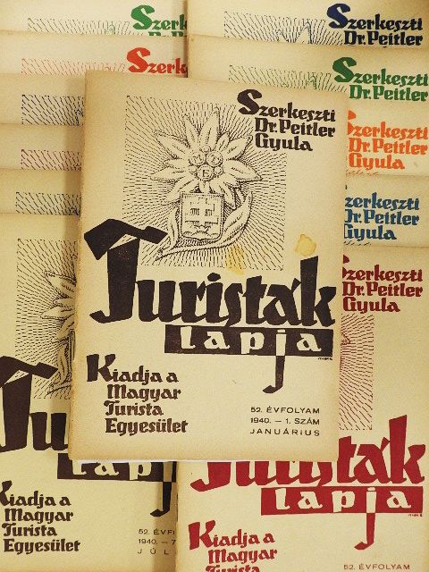 Baczoni Géza - Turisták Lapja 1940. januárius-december [antikvár]