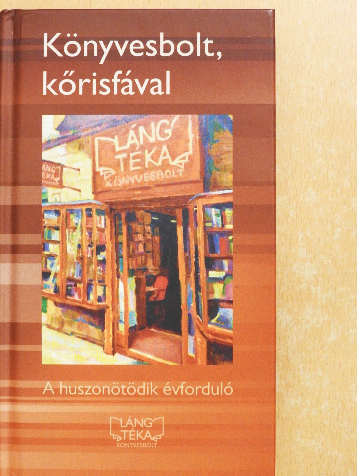 Aczél Endre - Könyvesbolt, kőrisfával (dedikált példány) [antikvár]