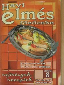 Havi elmés főzőcske 2002/8 [antikvár]