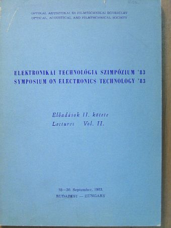 Elektronikai technológia szimpózium '83 [antikvár]