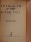 Balassa Bálint - Balassa Bálint összes költeményei [antikvár]