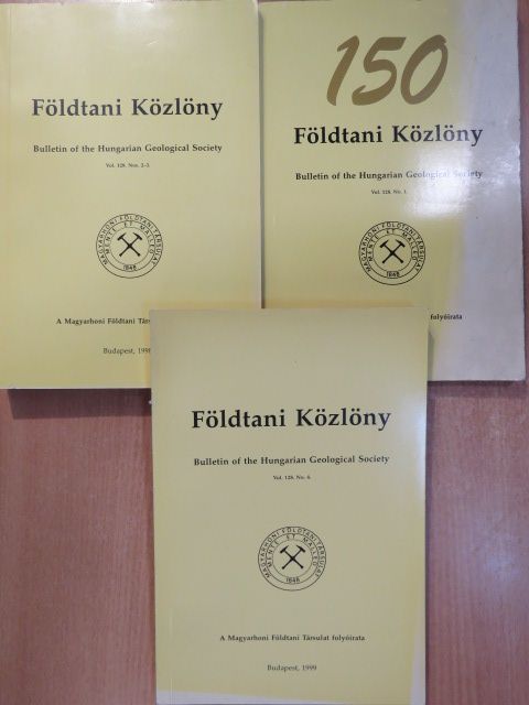 Árkai Péter - Földtani Közlöny 1998/1-4. [antikvár]