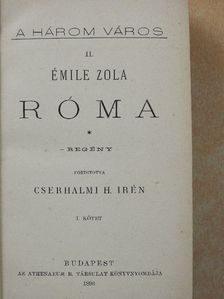 Émile Zola - Róma I-III. [antikvár]