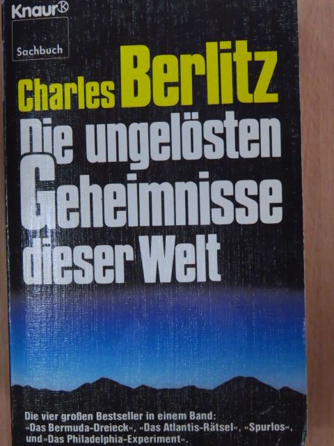 Charles Berlitz - Die ungelösten Geheimnisse dieser Welt [antikvár]