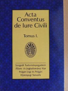 Besenyei Lajos - Acta Conventus de Iure Civili I. [antikvár]