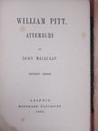 Lord Macaulay - William Pitt, Atterbury [antikvár]