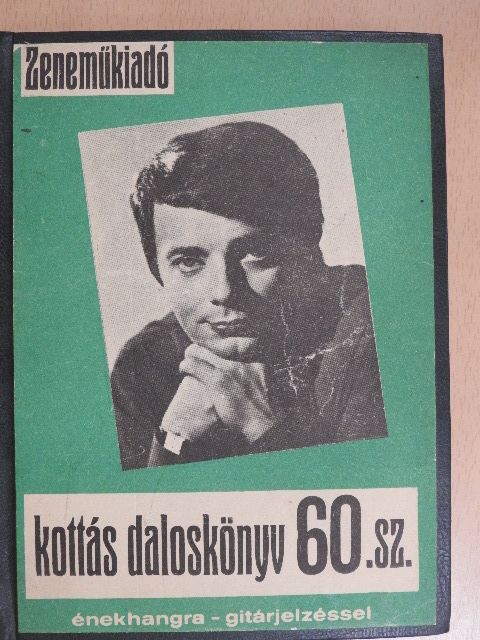 Bródy János - Kottás daloskönyv 1956-1969. (vegyes számok) (15 db) [antikvár]