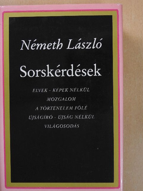Németh László - Sorskérdések [antikvár]