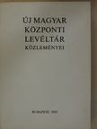 Alföldi Vilma - Új Magyar Központi Levéltár közleményei [antikvár]