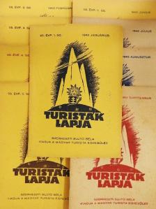 Bérezi Lóránt - Turisták Lapja 1943. (nem teljes évfolyam) [antikvár]