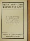Albert Dresdner - Der Weg der Kunst [antikvár]