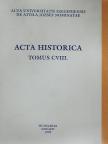 Belényi Gyula - Acta Historica Tomus CVIII. [antikvár]