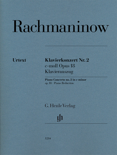 RACHMANINOW - KLAVIERKONZERT NR. 2 C-MOLL OP.18 KLAVIERAUSZUG