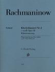 RACHMANINOW - KLAVIERKONZERT NR. 2 C-MOLL OP.18 KLAVIERAUSZUG