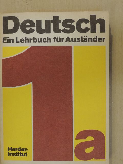 Angela Tietze - Deutsch - Ein Lehrbuch für Ausländer - 1a [antikvár]