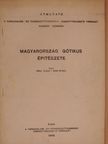 Sódor Alajos - Magyarország gótikus épitészete [antikvár]