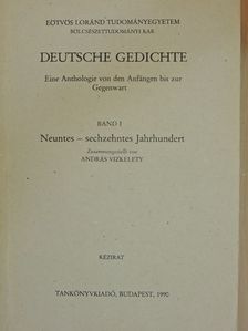 Christoph von Schallenberg - Deutsche Gedichte I. [antikvár]