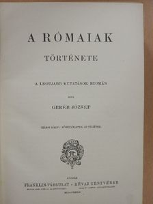 Geréb József - Nagy képes világtörténet III. [antikvár]