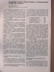 Dr. Székely Lajos - Egészségügyi nevelés a fővárosi általános- és középiskolákban az 1964-65. tanévben [antikvár]