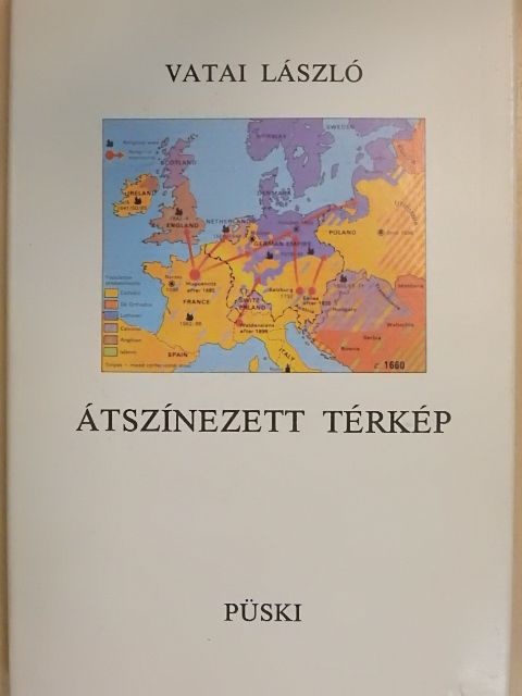 Vatai László - Átszínezett térkép [antikvár]