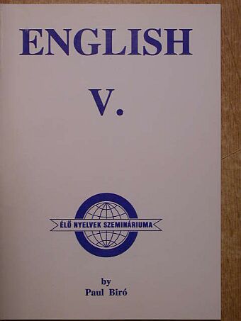 Bíró Pál - English V. [antikvár]