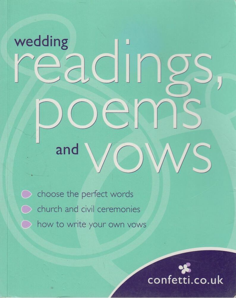 Wedding Readings, Poems and Vows [antikvár]
